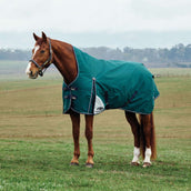 WeatherBeeta ComFiTec Plus Dynamic Turnout High Neck 0g Forest Green/Navy WeatherBeeta ComFiTec Plus Dynamic Turnout High Neck 0g Forest Green/Navy