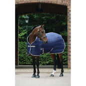 Weatherbeeta Medium Stable Rug Comfitec 210D Channel Quilt Support Cou 220g Navy/Silver/Red Weatherbeeta Medium Stable Rug Comfitec 210D Channel Quilt Support Cou 220g Navy/Silver/Red