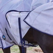 WeatherBeeta Couverture Anti-Mouches ComFiTec Hexi Combo Silver/Navy/White WeatherBeeta Couverture Anti-Mouches ComFiTec Hexi Combo Silver/Navy/White