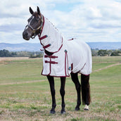 WeatherBeeta Couverture Anti-Mouches ComFiTec Essential Combo Blanc/Bordeaux WeatherBeeta Couverture Anti-Mouches ComFiTec Essential Combo Blanc/Bordeaux