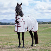 WeatherBeeta Couverture Anti-Mouches ComFiTec Essential Combo Blanc/Bordeaux WeatherBeeta Couverture Anti-Mouches ComFiTec Essential Combo Blanc/Bordeaux