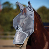 WeatherBeeta Masque Anti-Mouches ComFiTec Durable avec Oreilles et Nez Gris WeatherBeeta Masque Anti-Mouches ComFiTec Durable avec Oreilles et Nez Gris
