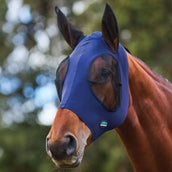 WeatherBeeta Masque Anti-Mouches ComFiTec Stretch avec Oreilles Marin/Noir WeatherBeeta Masque Anti-Mouches ComFiTec Stretch avec Oreilles Marin/Noir