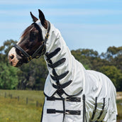 WeatherBeeta Couverture Anti-Eczema ComFiTec Sweet Itch Combo Blanc/Charcoal WeatherBeeta Couverture Anti-Eczema ComFiTec Sweet Itch Combo Blanc/Charcoal