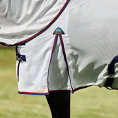 WeatherBeeta Couverture Anti-Mouches ComFiTec Airflow Detach-A-Neck Grey/Navy/Burgundy WeatherBeeta Couverture Anti-Mouches ComFiTec Airflow Detach-A-Neck Grey/Navy/Burgundy