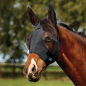 WeatherBeeta Masque Anti-Mouches ComFiTec Deluxe Stretch avec Oreilles Noir/Noir WeatherBeeta Masque Anti-Mouches ComFiTec Deluxe Stretch avec Oreilles Noir/Noir
