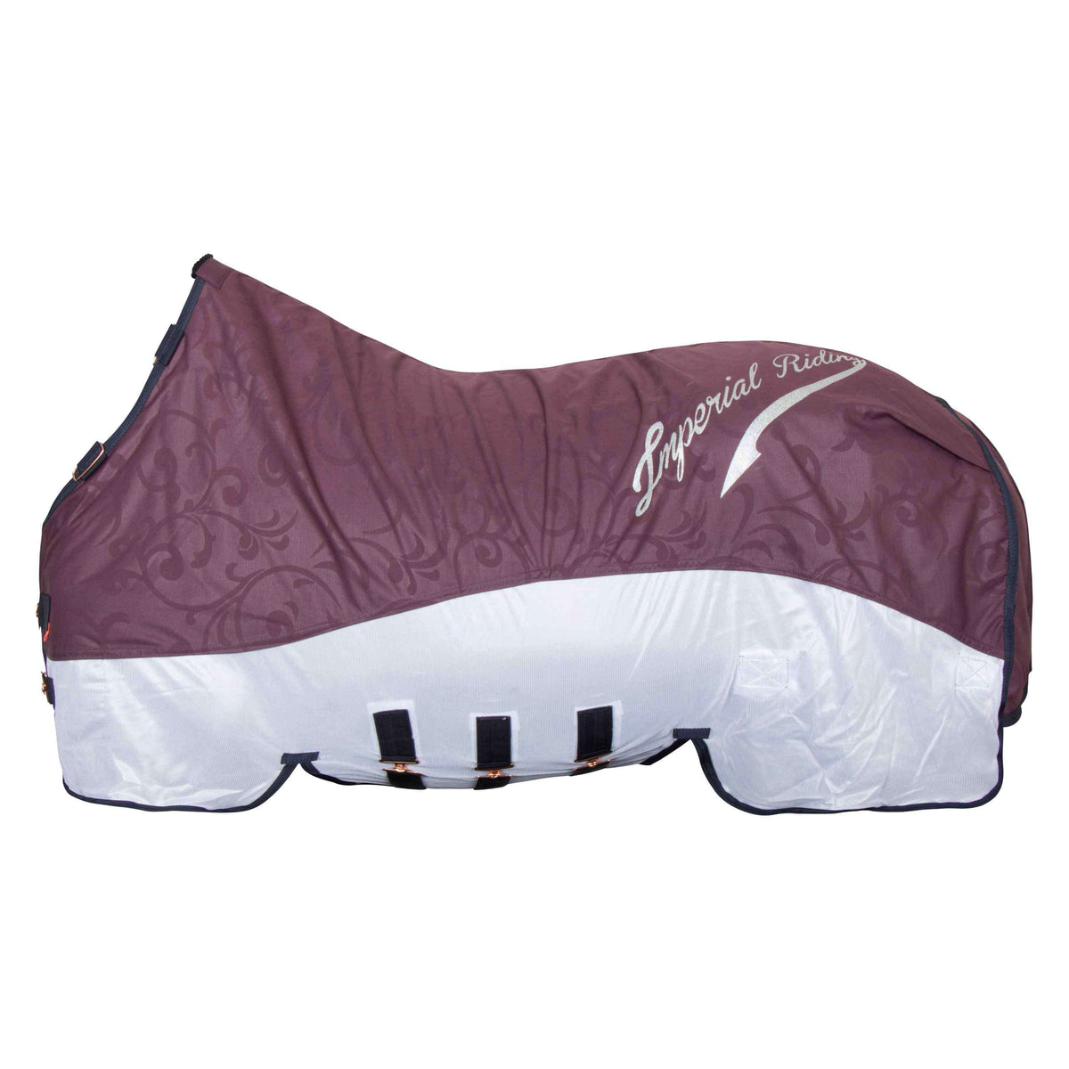Imperial Riding Moustiquaire et Couverture de Protection Contre la Pluie IRHSuper-Dry Bordeaux