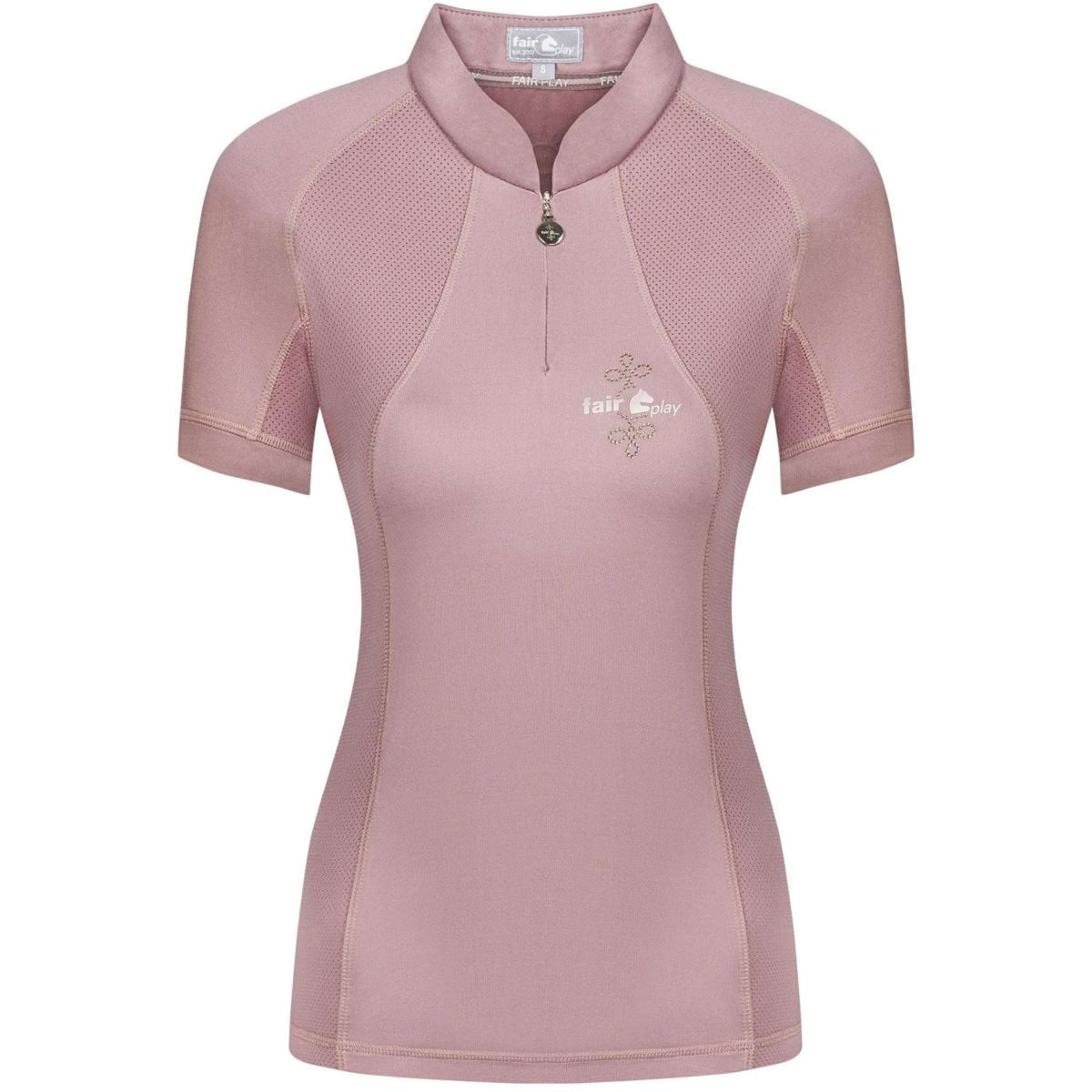 Fair Play Chemise Paula Courte Manche Dusty Pink