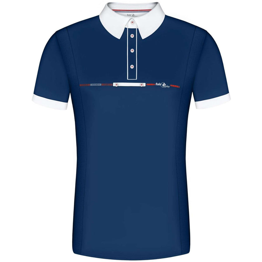 Fair Play T-shirt de Concours David Hommes Marin