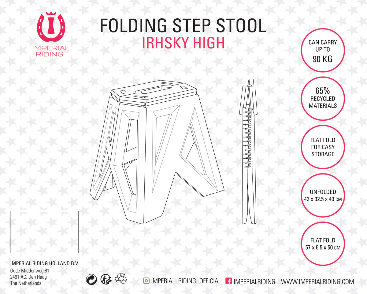 Imperial Riding Escabeau IRHSky High Noir