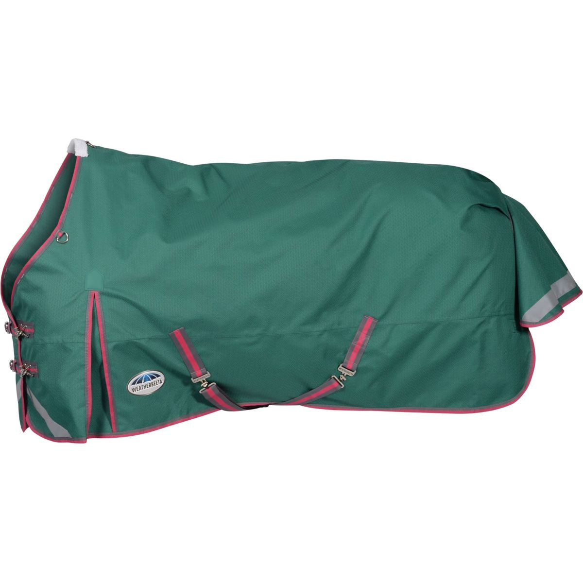 Weatherbeeta Couverture Imperméable Comfitec Plus Dynamic II Standard Neck Lite Vert/Gris/Rouge