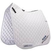 Stübben Tapis de Selle Streamline GEN2 with Logo Dressage Blanc