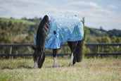 Weatherbeeta Couverture Imperméable Saxon 600D Pony Standard Neck Lite Bleu