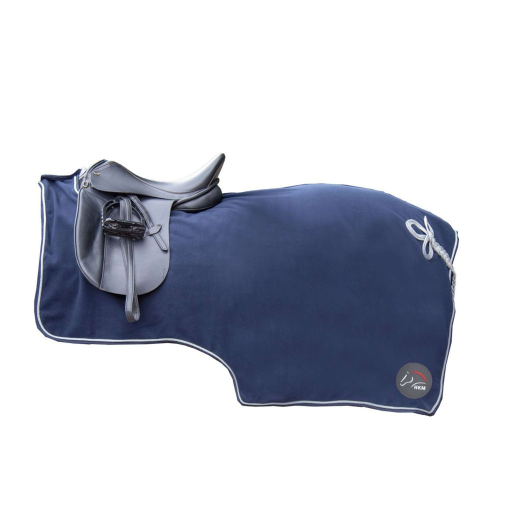 HKM Couvre-reins Bleu Foncé