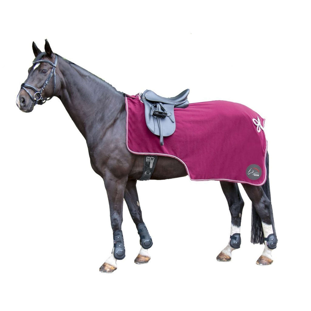 HKM Couvre-reins Rouge foncé