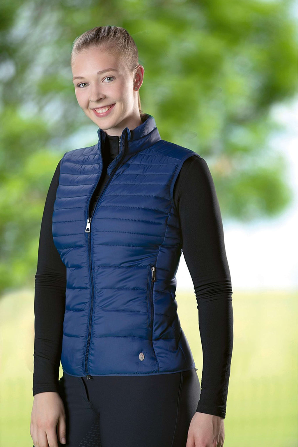 HKM Bodychauffant Lena Matelassé Bleu Foncé