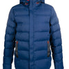 HKM Veste Hamburg Messieurs Matelassé Bleu Foncé