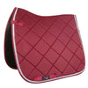 HKM Tapis de Selle Romy Vin rouge