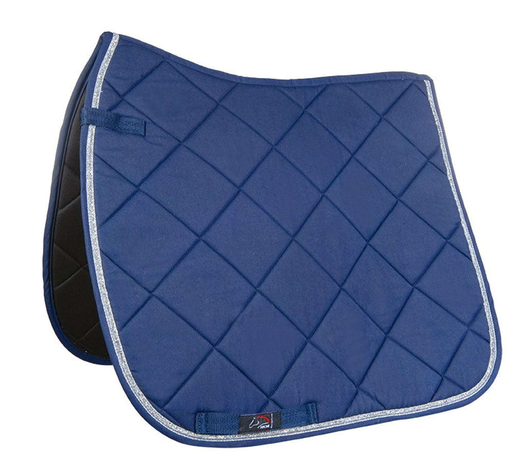 HKM Tapis de Selle Romy Bleu Foncé
