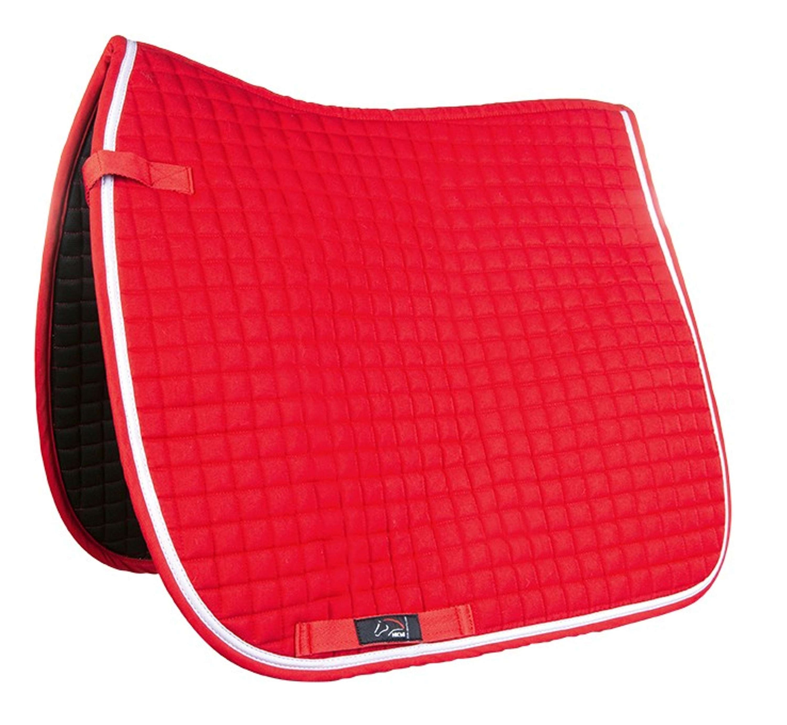 HKM Tapis de Selle Charly Dressage Rouge