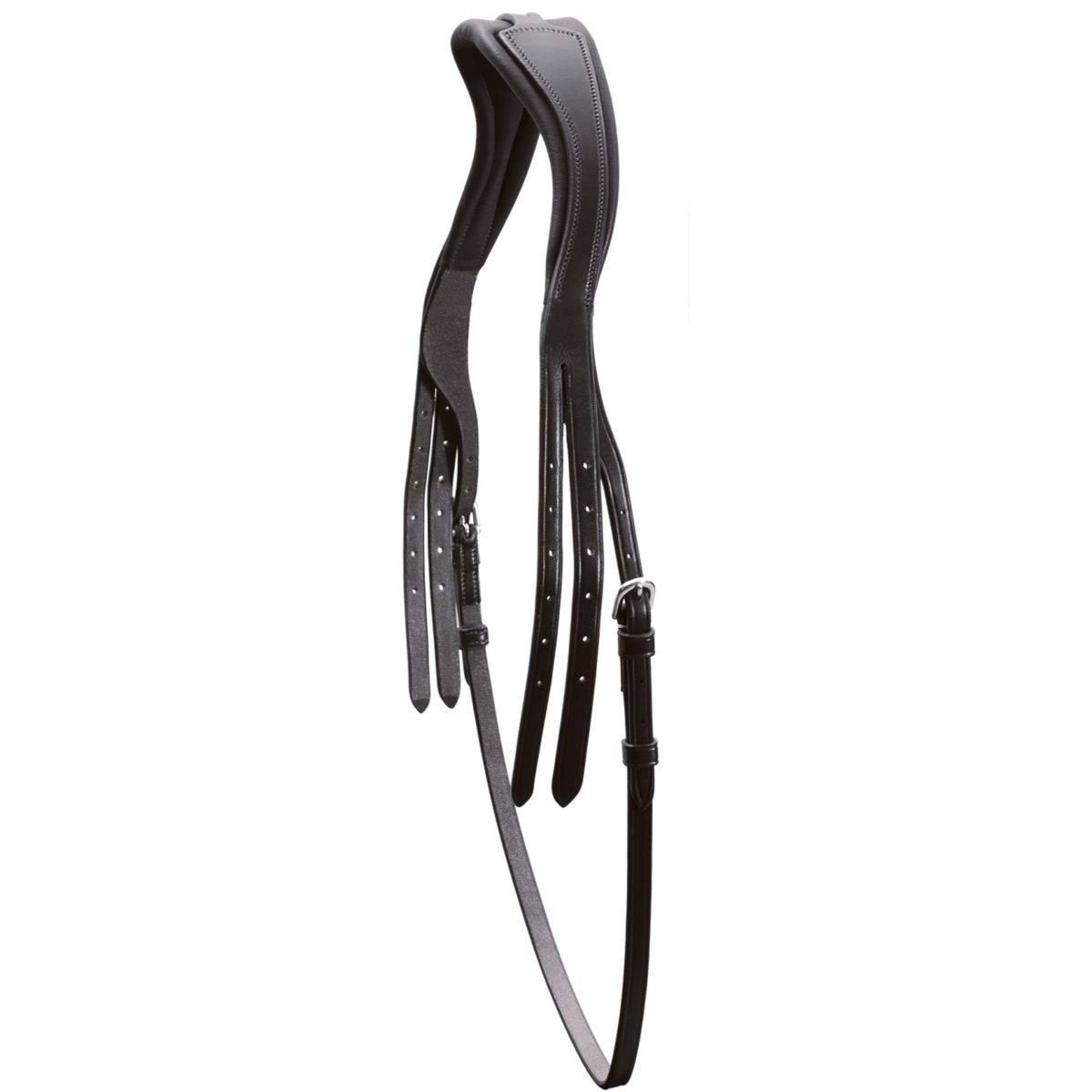 Schockemöhle Pièce de Tête Select avec Sous-Gorge Noir/Argent