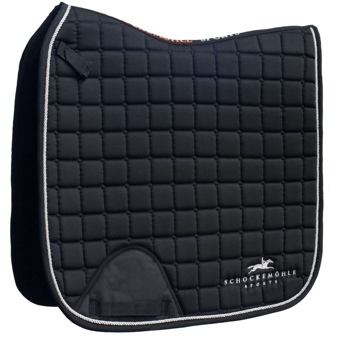 Schockemöhle Tapis de Selle Power Logo Dressage Noir