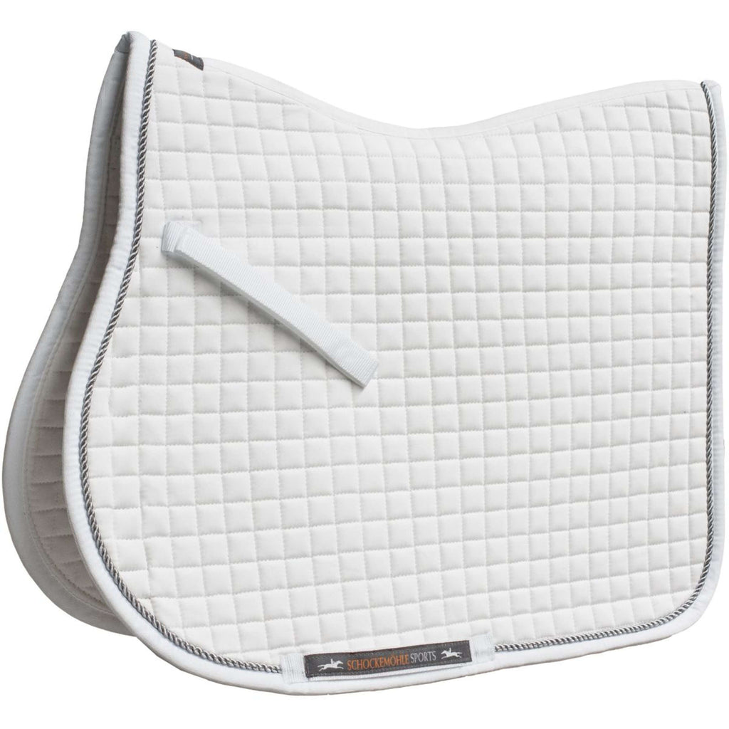 Schockemöhle Tapis de Selle Neo Star de Saut Blanc