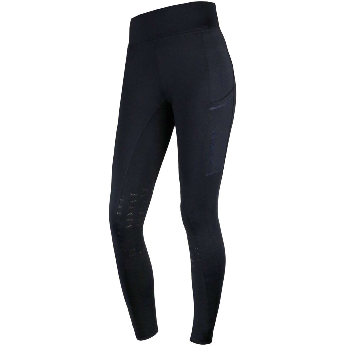 Schockemöhle Legging d'Équitation Equinox Pocket Prise de Genou Ocean