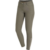 Schockemöhle Pantalon d'Équitation Equinox Livia Poignée Genou Taupe