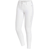 Schockemöhle Pantalon d'Équitation Equinox Livia Poignée Genou Blanc