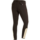 Schockemöhle Pantalon d'Équitation Equinox Hero Messieurs Full Grip Marron foncé