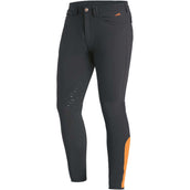 Schockemöhle Pantalon d'Équitation Equinox Hero Messieurs Full Grip Gris/Orange