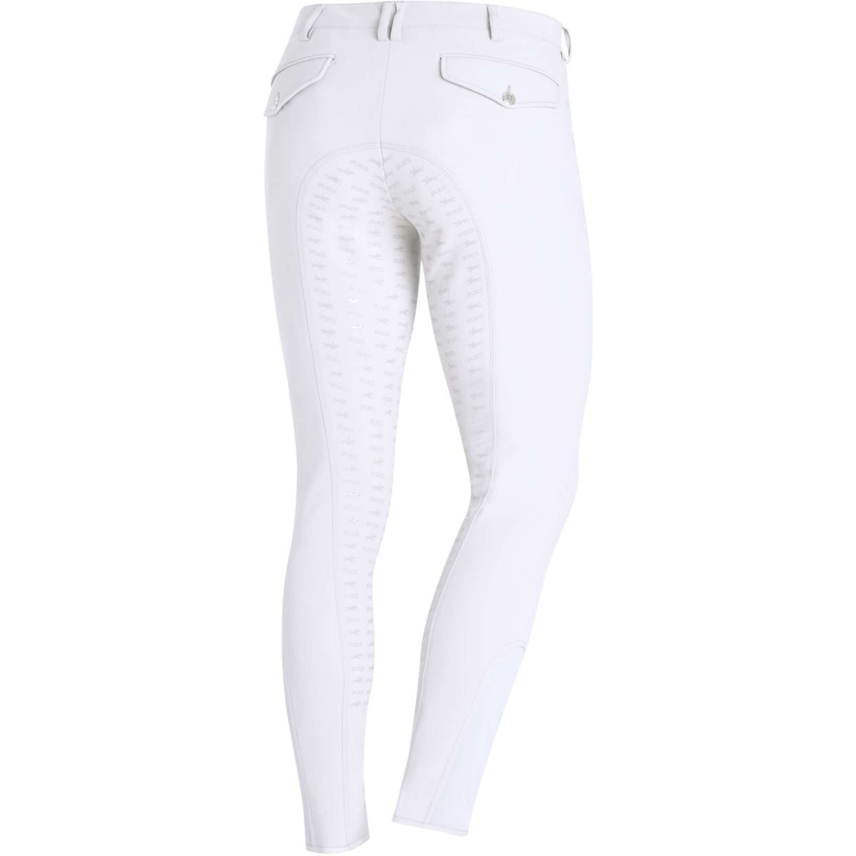 Schockemöhle Pantalon d'Équitation Equinox Hero Messieurs Full Grip Blanc