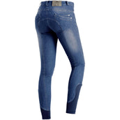 Schockemöhle Pantalon d'Équitation Equinox Delphi Jeans Full Grip Jeans/Bleu