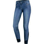 Schockemöhle Pantalon d'Équitation Equinox Delphi Jeans Full Grip Jeans/Bleu