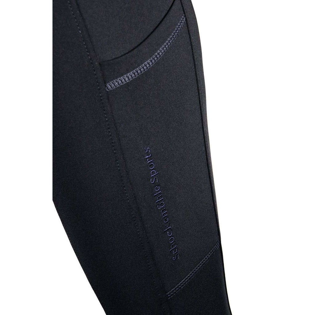 Schockemöhle Legging d'Équitation Equinox Pocket Full Grip Ocean
