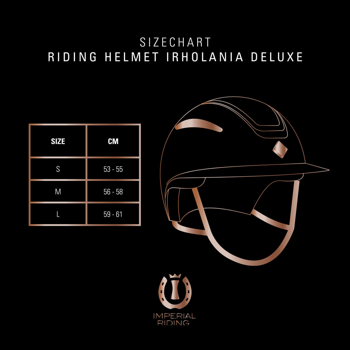 Imperial Riding Bombe IRHOlania Deluxe Big Visor Noir