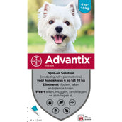 Advantix 100/500 Spot-On Chien 4-10kg