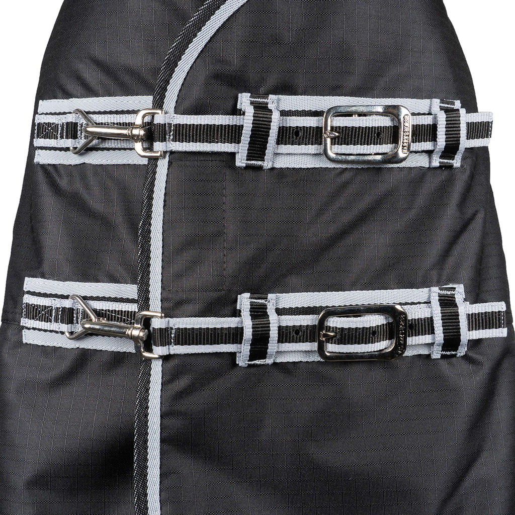 Harry's Horse Couverture Imperméable Thor 0g Fleece Lining Noir