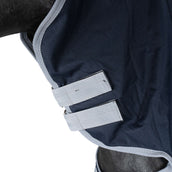 Premiere Couverture Imperméable All Year 600D 0g Fleece avec Couvre-cou Dress Blue