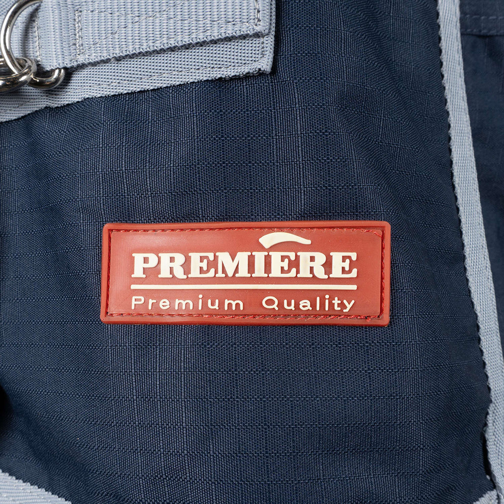 Premiere Couverture Imperméable All Year 600D 0g Fleece avec Couvre-cou Dress Blue