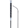 BR Cravache de Dressage Orion Noir/Argent