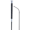 BR Cravache de Dressage Virgo Noir/Argent