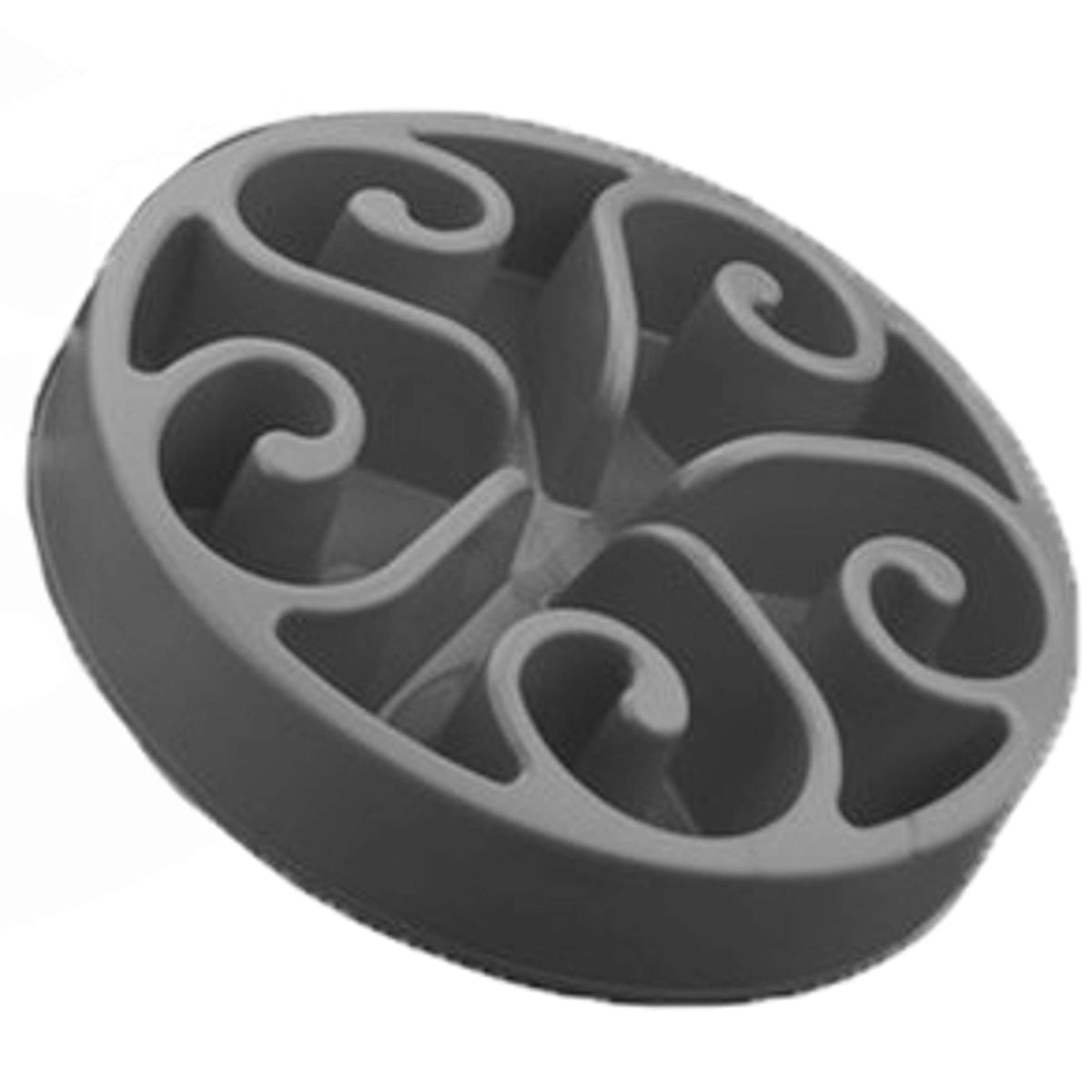 Eat Slow Live Longer Mangeoire Gris