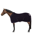 HKM Couverture Polaire avec Col Bleu Foncé