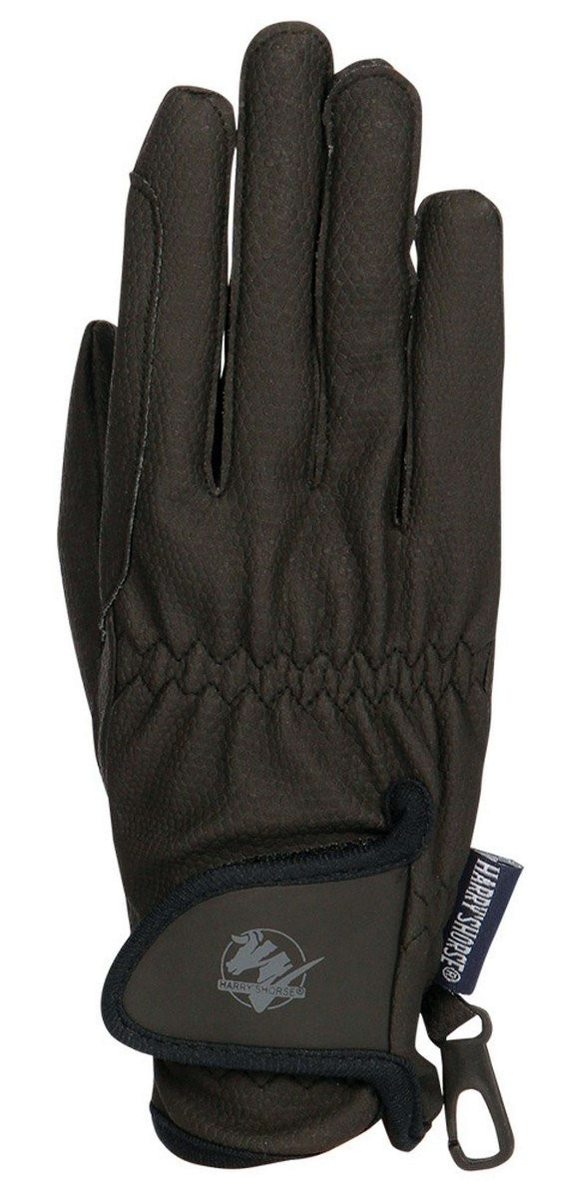 Harry's Horse Gants d'Équitation TopGrip Noir