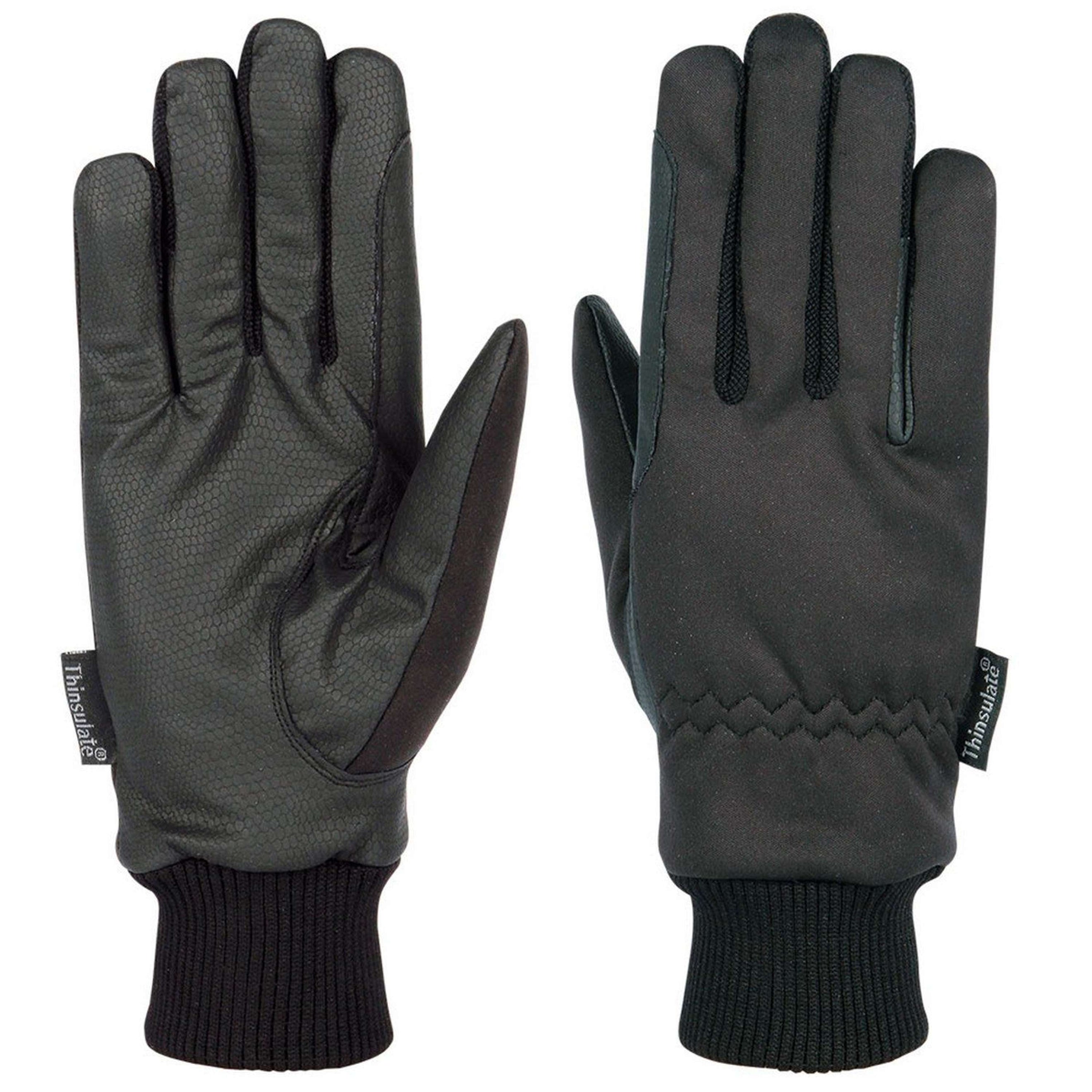 Harry's Horse Gants d'Équitation Adhérence Excellente Hiver Noir Harry's Horse Gants d'Équitation Adhérence Excellente Hiver Noir