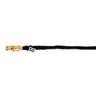 Eskadron Corde pour Licol Classic Messing Mousqueton Anti-panique Noir