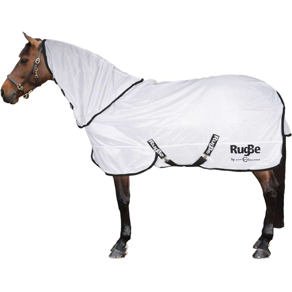 RugBe by Covalliero Couverture Anti-Mouches SuperFly avec Couvre-cou