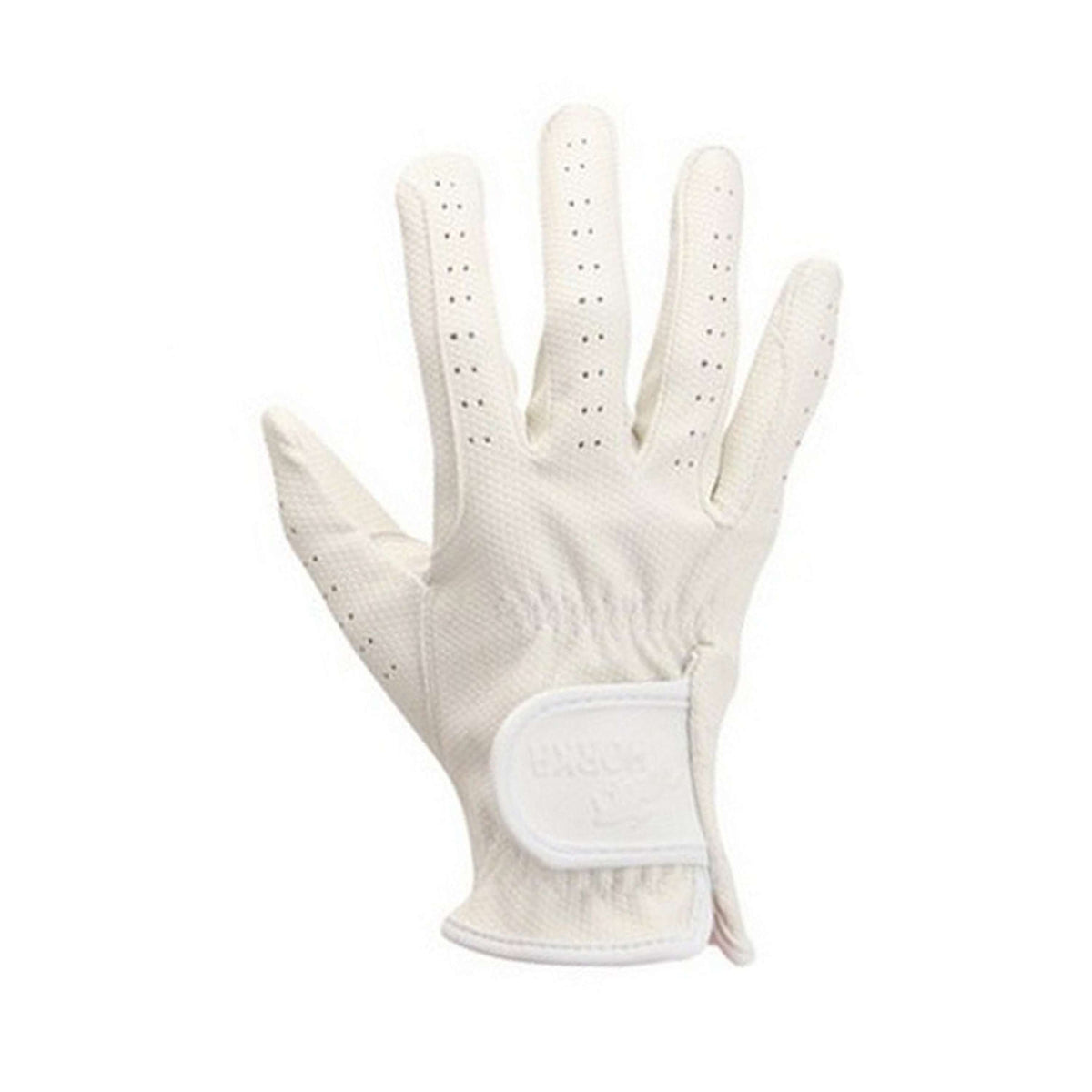 HORKA Gants d'Équitation Serino Blanc